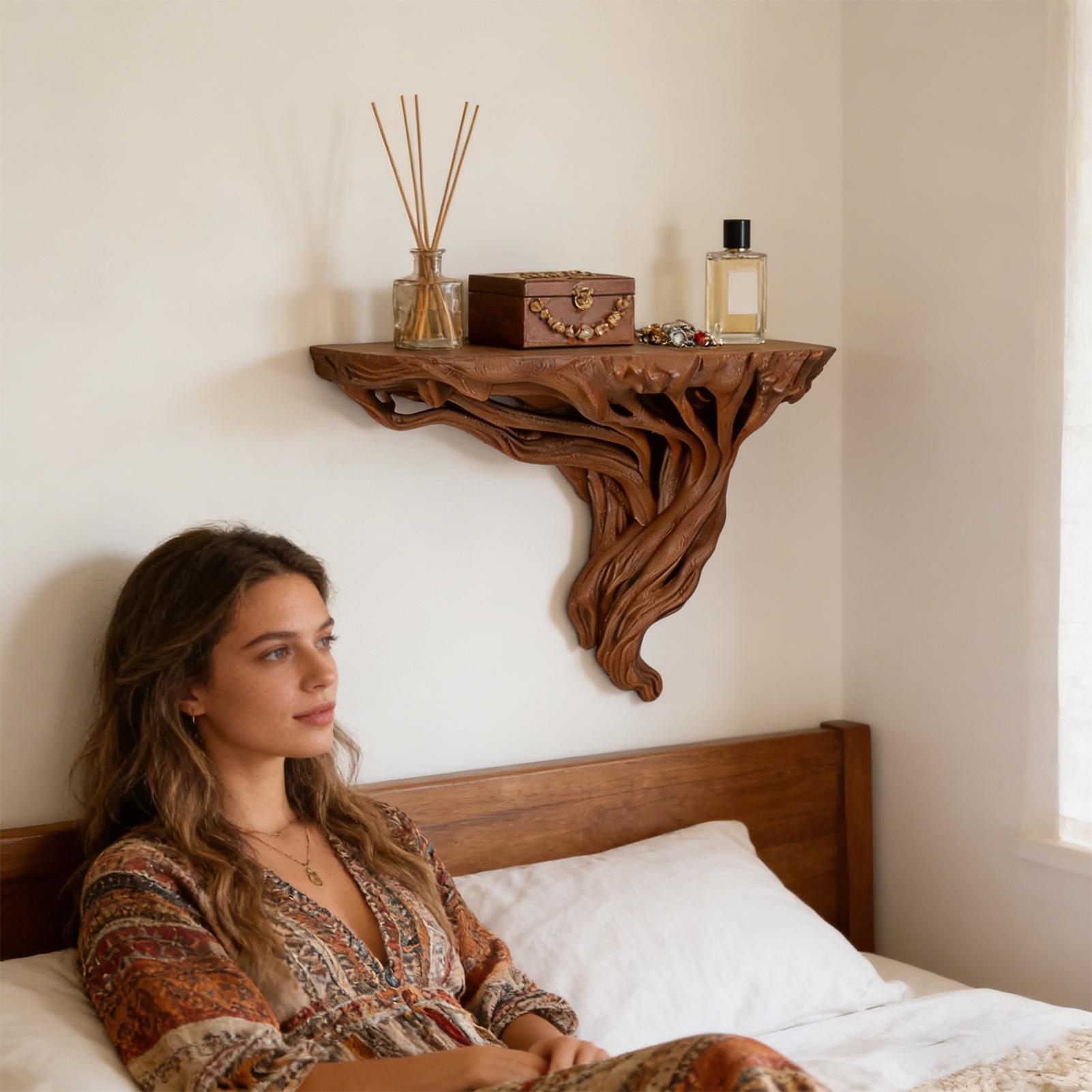 Home Bar Shelf - Tree Root Shaped Shelf Wall Rack