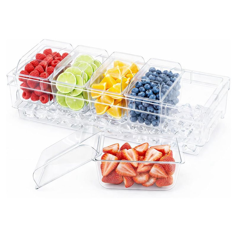 Garnish Tray Set - ABMR-For Party For Bar Supplies Tacos
