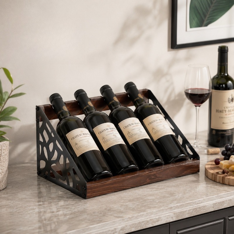 Home Bar Wooden Wine Rack Wine - огляд і ціна Home Bar Shelf