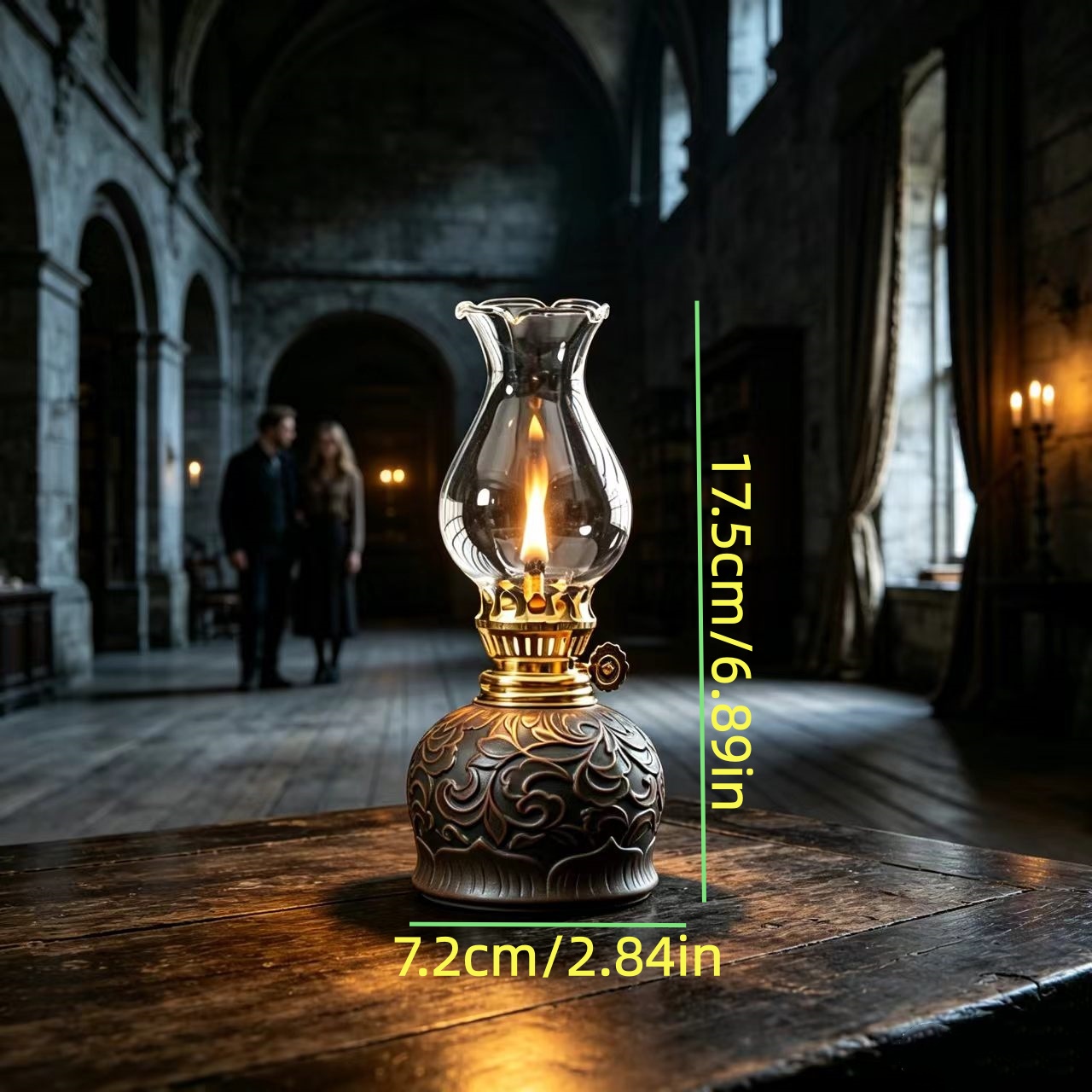 Vintage Adjustable Lamp, Hand  - огляд і ціна Old Fashioned Glass