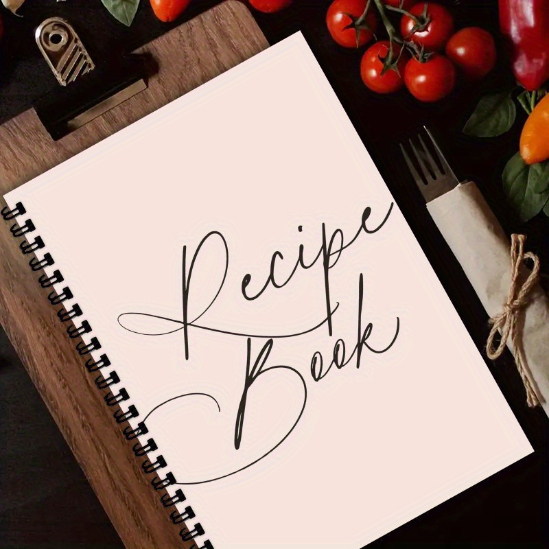 A5 Spiral Recipe Book, A Blank - огляд і ціна Cocktail Recipe Book