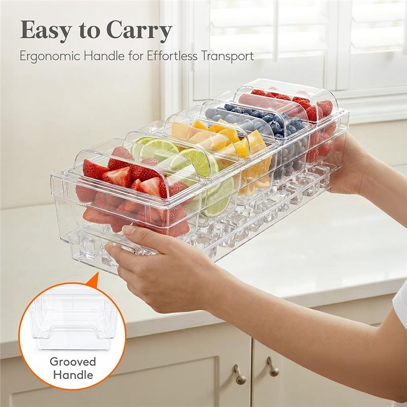 A25F-Chilled Condiment Contain - огляд і ціна Garnish Tray Set