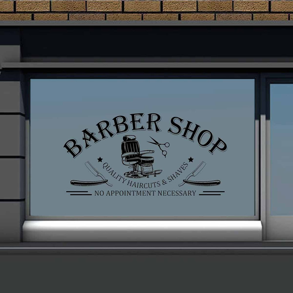 Barbershop Window Wall Art Sti - огляд і ціна Home Barbershop