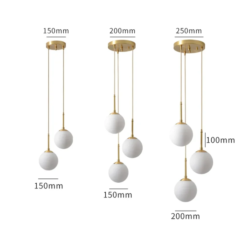 LED Glass Ball Pendant Lamp No - огляд і ціна Home Bar Setup