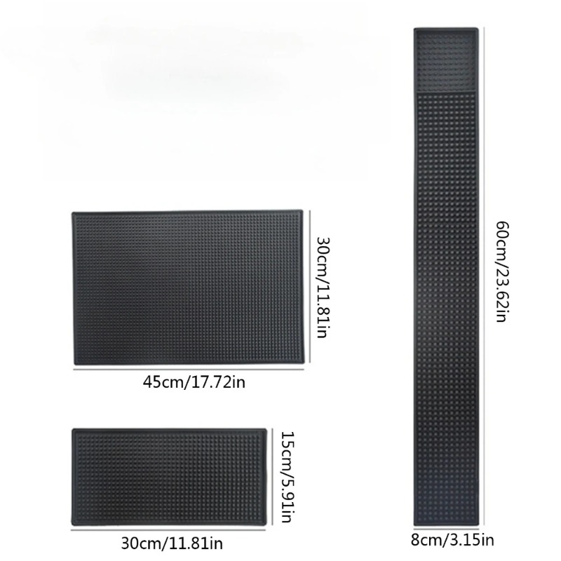 Bar Mat Rubber Dish Drying Mat - огляд і ціна Home Bar Setup