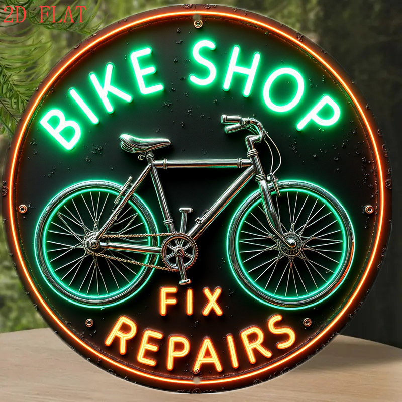 CIFBUY Retro Neon Bicycle Shop - огляд і ціна Home Bar Cafe