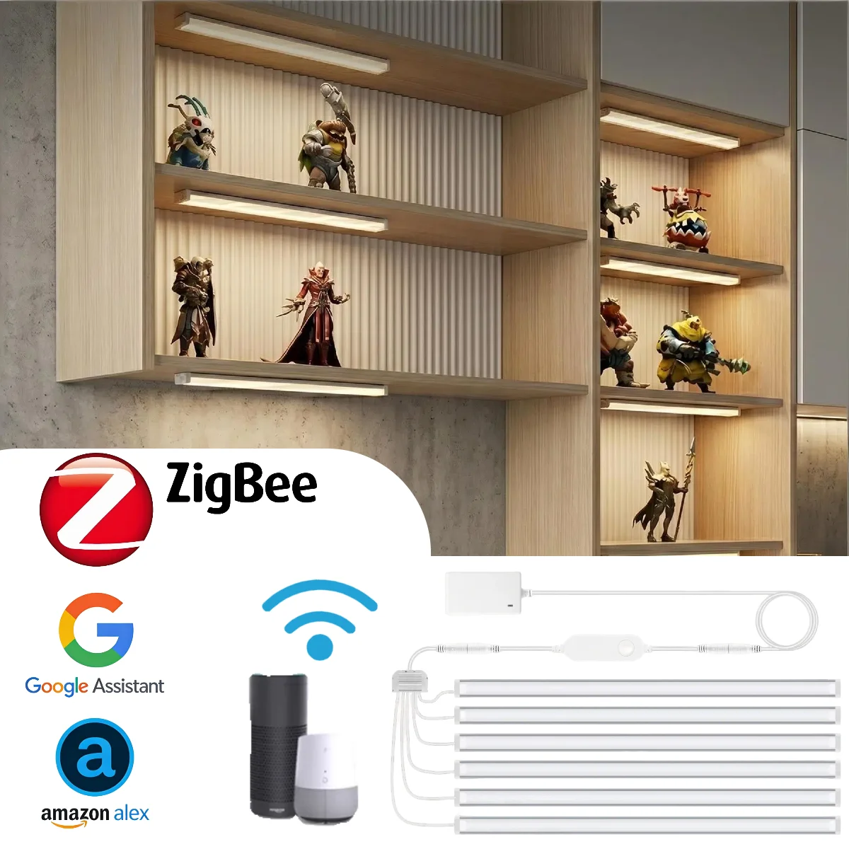 Zigbee Smart Under Cabinet Lig - огляд і ціна Home Bar And Cabinet