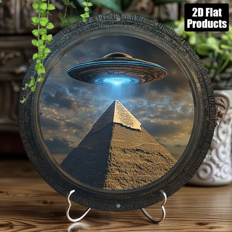 Pyramid UFO Theme Round Alumin - огляд і ціна Home Bar Cafe