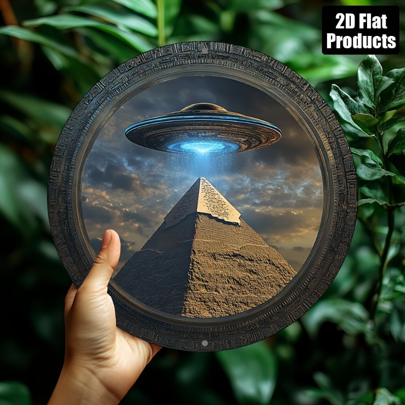 Pyramid UFO Theme Round Alumin - огляд і ціна Home Bar Cafe