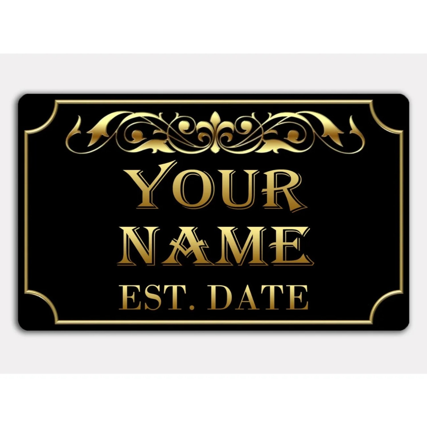 Family Name Established Year M - огляд і ціна Home Bar Signs