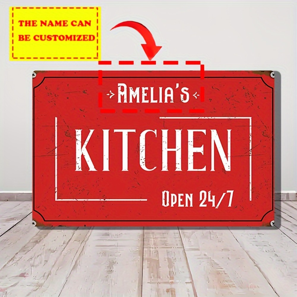 Personalized Custom Kitchen Wa - огляд і ціна Home Bar Signs