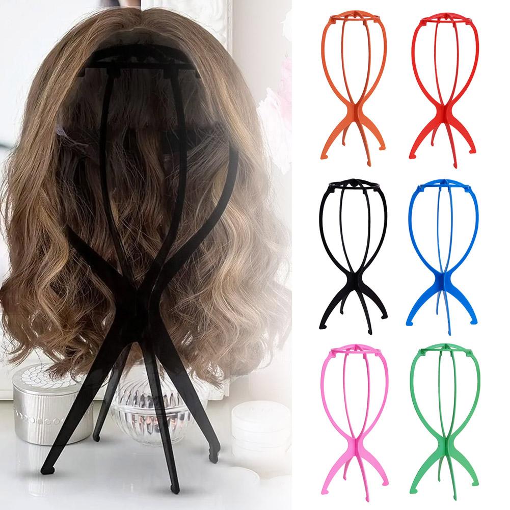 Folding Wig Stand Plastic Port - огляд і ціна Home Barbershop